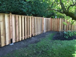 Beautiful fence in Sooke, BC