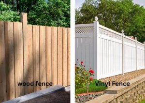 wood fences vs Vinyl Fences