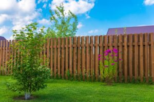 Wooden Fence in Sooke, BC