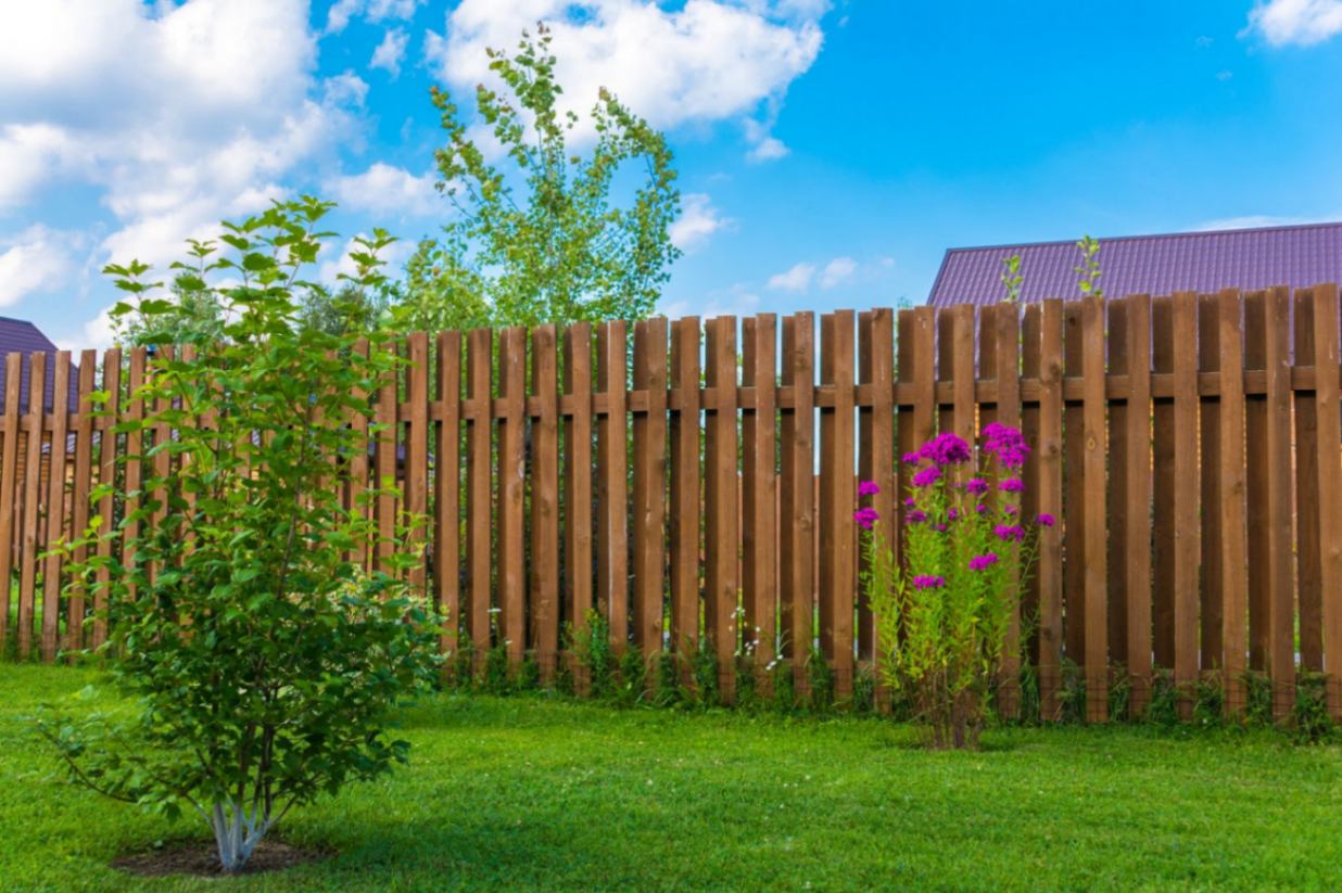 Wooden Fence in Sooke, BC