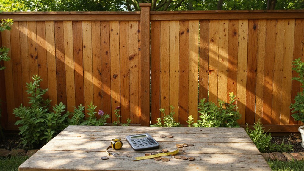 Comparison of fence cost versus lifespan for wood, vinyl, and metal fences