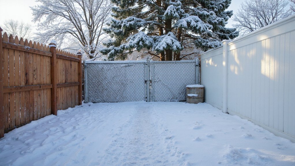 Cost comparison of wood vinyl and metal fences in Canada