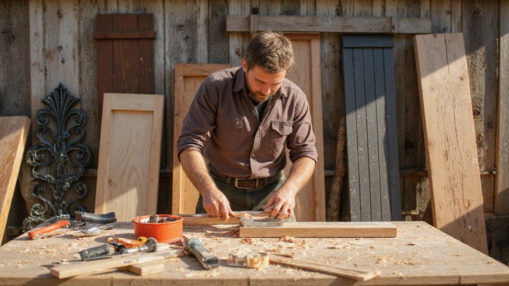 Examples of different fence types including wood, vinyl, and chain link installed by professionals