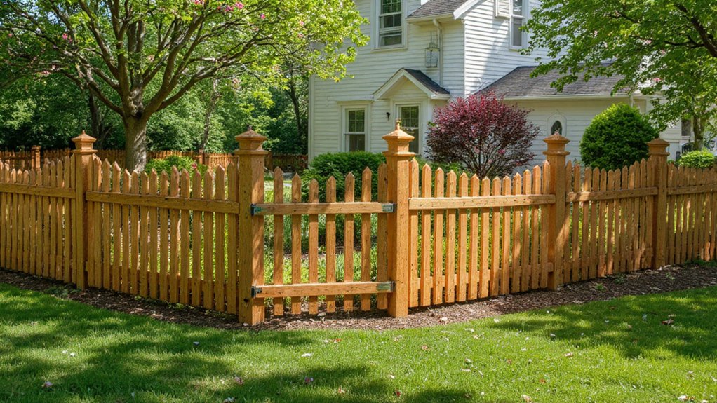 residential property with quality fence showing long term home value investment