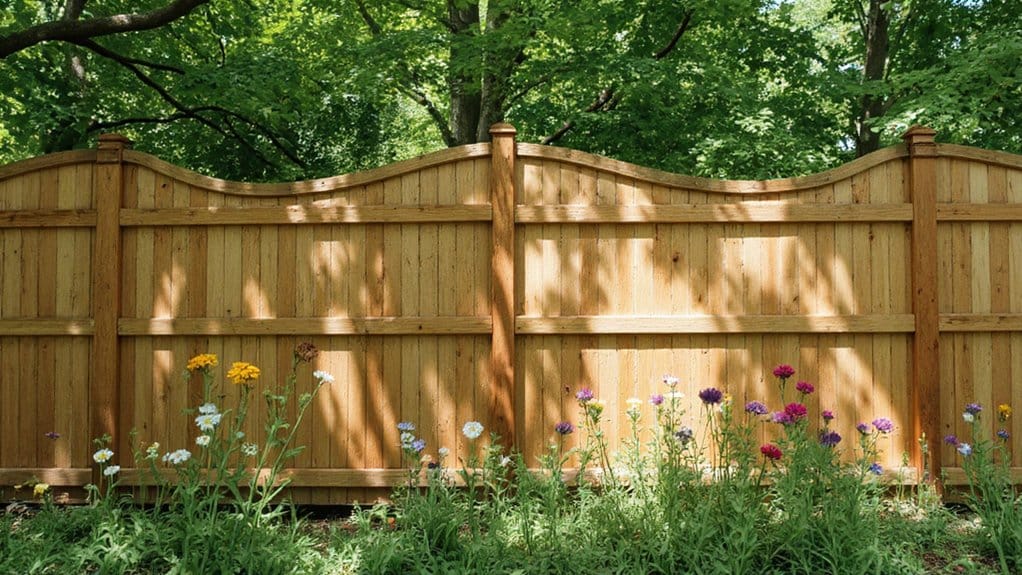 Deer-proof fence design with tall structure and secure gate