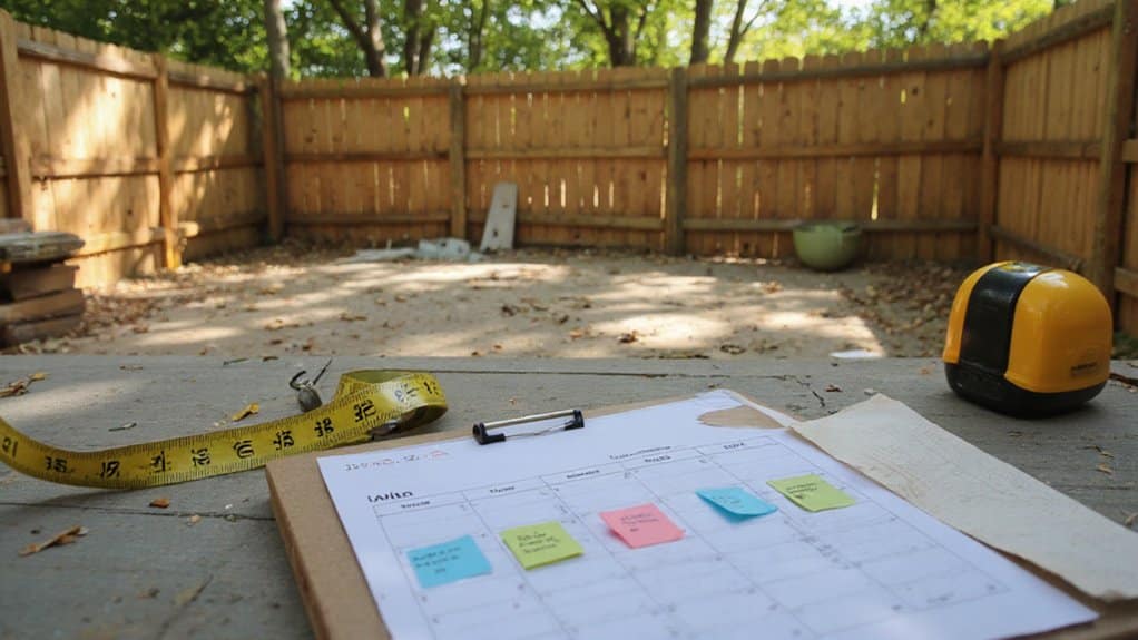 Fence installation timeline planning between contractor and homeowner