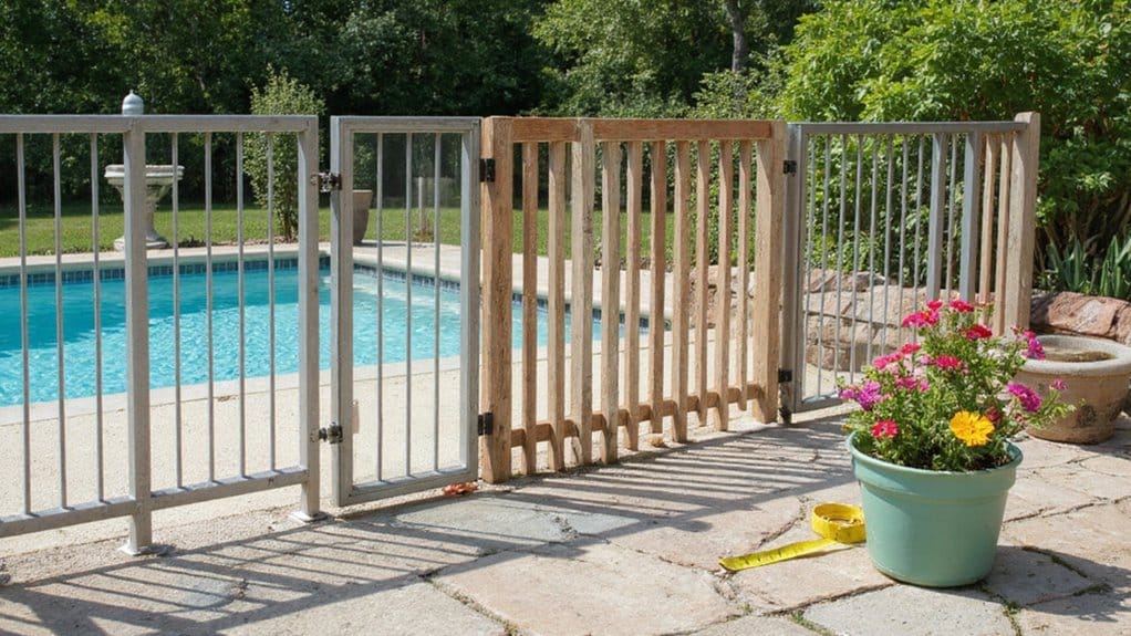 Planning a budget for a new pool fence installation around a residential swimming pool