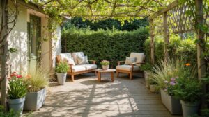 Backyard privacy ideas that preserve natural light