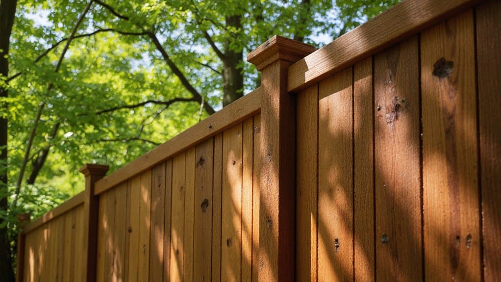 Choosing quality wood materials for a durable fence
