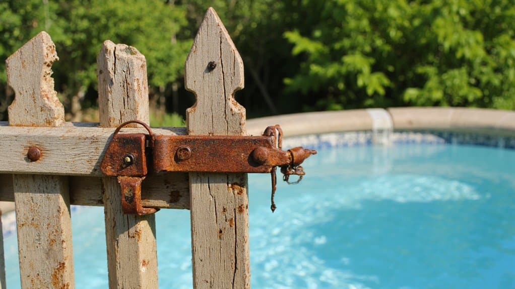 Durable pool fencing materials for a safer pool area