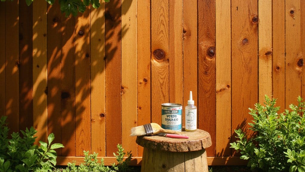 Wood fence maintenance and care to protect against weather damage
